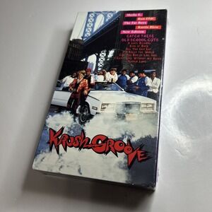 VTG Krush Groove Sealed VHS Warner Bros. Run-DMC‎ (1985, 1996) Rare, Desirable